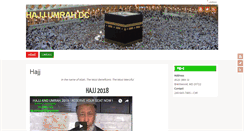 Desktop Screenshot of hajjumrah-dc.com